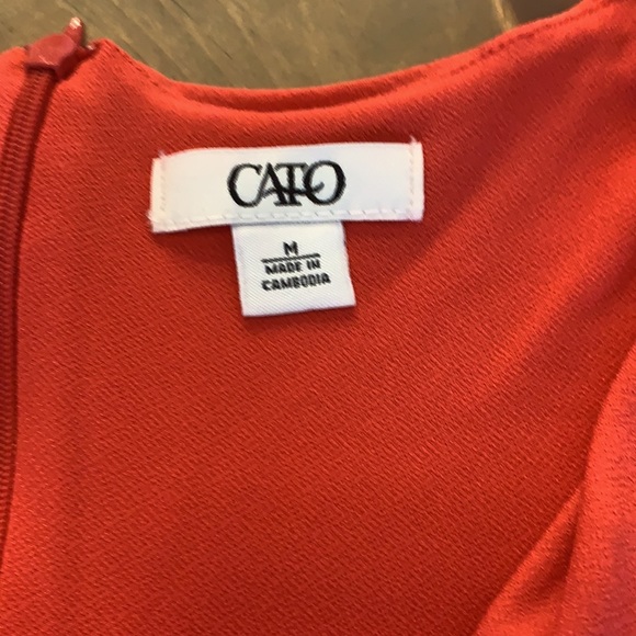 Orange Romper - Picture 2 of 3